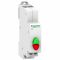Кнопка 1NO-1NC двойная зеленая / красная Acti9 iPB Schneider Electric A9E18034
