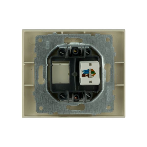 Розетка комп'ютерна (CAT6) Ovivo Grano біла