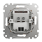 Розетка для виводу кабеля Бежевий Sedna Design Schneider Electric SDD112903