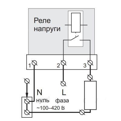Реле напряжения ZUBR D32t