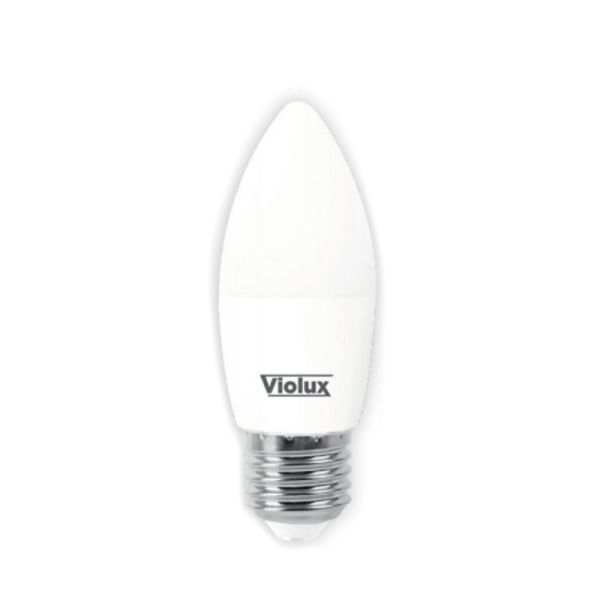 Лампа светодиодная BASIS C37 4W E27 4000K Violux