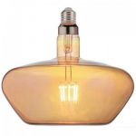 Лампа свiтлодiодна 8W E27 2200K filament Horoz GINZA Amber