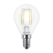 Світлодіодна LED лампа MAXUS прозора (філамент) G45 4W тепле світло E14 (1-LED-547)