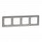 Рамка 4-постова Матове золото Sedna Elements Schneider Electric SDD371804
