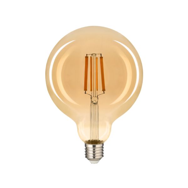 Лампа LED FILAMENT G95 10W E27 2200K (бронза) VIOLUX