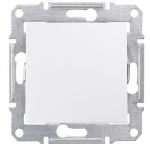 Выключатель одноклавишный белый IP44 Sedna Schneider Electric SDN0100321