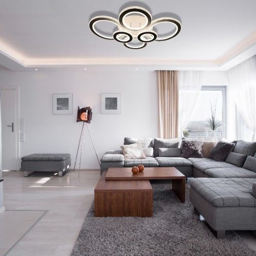 Светодиодный светильник VIVID с пультом 75W 7200Lm 3000-6500K Ardero белый AL6166ARD