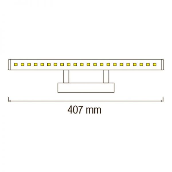 Підсвітка для дзеркал хром LED 4W Albatros-4 HL6651L Horoz