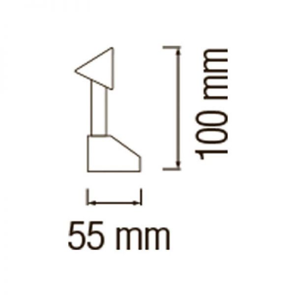 Підсвітка для дзеркал хром LED 4W Albatros-4 HL6651L Horoz