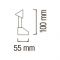 Підсвітка для дзеркал хром LED 4W Albatros-4 HL6651L Horoz