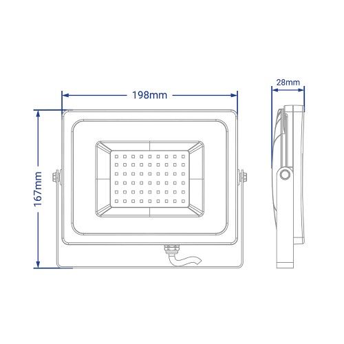 Світлодіодний прожектор Feron LL-995 50W 6400K IP65