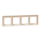 Рамка 4-постова Бежевий Sedna Design Schneider Electric SDD312804