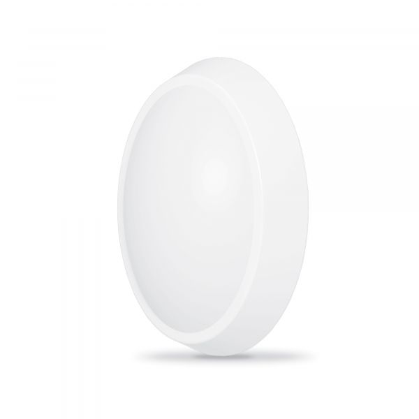 LED світильник IP65 овальний VIDEX 12W 5000K білий сенсорний