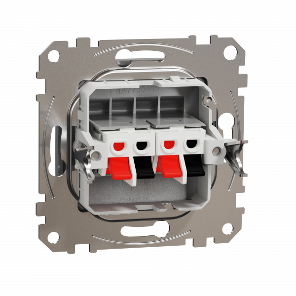 Аудіорозетка Алюміній Sedna Design Schneider Electric SDD113411