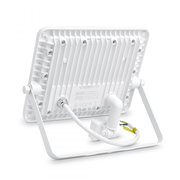 LED прожектор VIDEX F2e 50W 5000K с датчиком движения и освещения