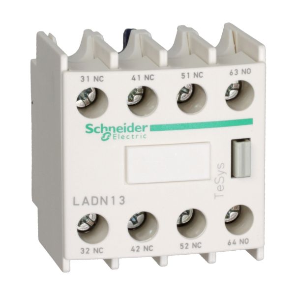 LADN13 Дополнительный контактный блок НО+3Н3 фр. монтажа Schneider Electric