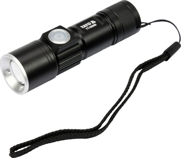 Ліхтар акумуляторний світлодіодний ручний YATO 5W XTE CREE YT-08569