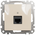 Розетка RJ45 категорія 5 UTP Бежевий Sedna Design Schneider Electric SDD112451