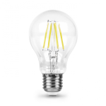 Лампа свiтлодiодна 8W E27 4000K filament Feron LB-63 A60