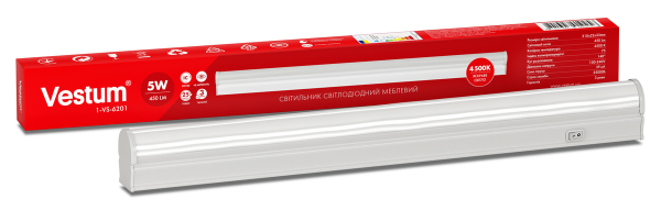 Світильник LED меблевий Vestum 5W 4500K 220V