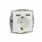 Розетка з заземленням + 2 USB тип А Білий Sedna Design Schneider Electric SDD111052