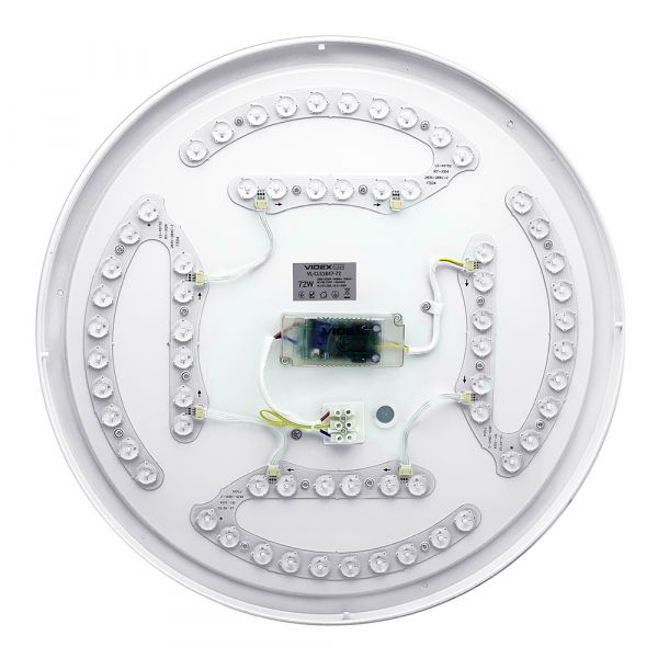LED светильник функциональный круглый VIDEX WAVE 72W 2800-6200K