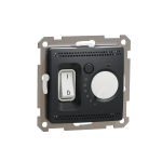 Термостат теплої підлоги 16 A Чорний Sedna Design Schneider Electric SDD114507