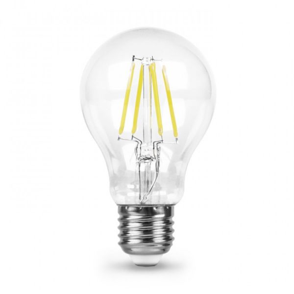 Лампа свiтлодiодна 8W E27 4000K filament Feron LB-63 A60