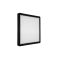 Світильник Led Millennium 26W 5000K 2400Lm квадрат чорний Violux IP40