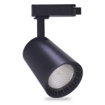 Трековый LED светильник AL100 COB 8W 640LM 4000K IP40 черный 70х93х120мм Feron