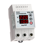 Реле напряжения с контролем тока DigiTOP VA-32A