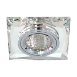 Світильник вбудований  MR16 срібло 12V G5.3 Max 50W Feron 8150-2