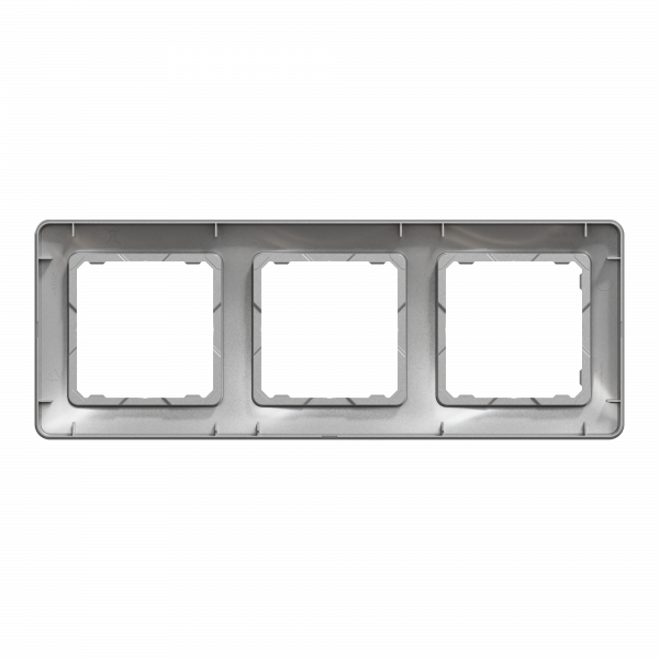 Рамка 3-постова Алюміній Sedna Design Schneider Electric SDD313803