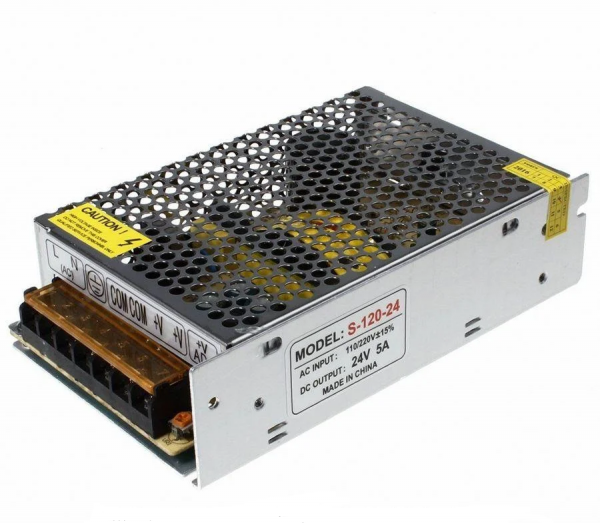 Блок питания 24V 120Вт 5А IP20