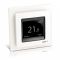 Терморегулятор DEVI многофункциональный 5-45 °C датчик °t воздуха и пола DEVIreg Touch White белый 140F1064