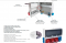 Бокс на 11 модулей и розетки 2шт 220V + 2шт силовых 16А 3P+N+PE TP Electric IP44