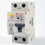 Дифференциальный автомат 40 A 1p+N (2 модуля) 230-240 В 4,5 кА Electro House EH(x) 2x40DIFF