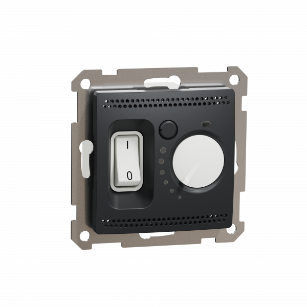Термостат теплої підлоги 16 A Чорний Sedna Design Schneider Electric SDD114507