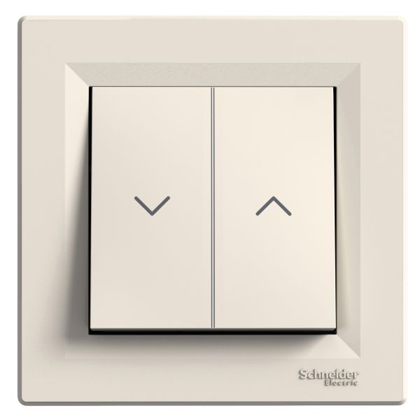Выключатель для жалюзи кремовый Asfora Schneider Electric EPH1300123