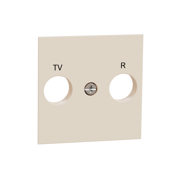 NU944044 Центральна плата розетки TV/FM Schneider Electric Unica New бежевий