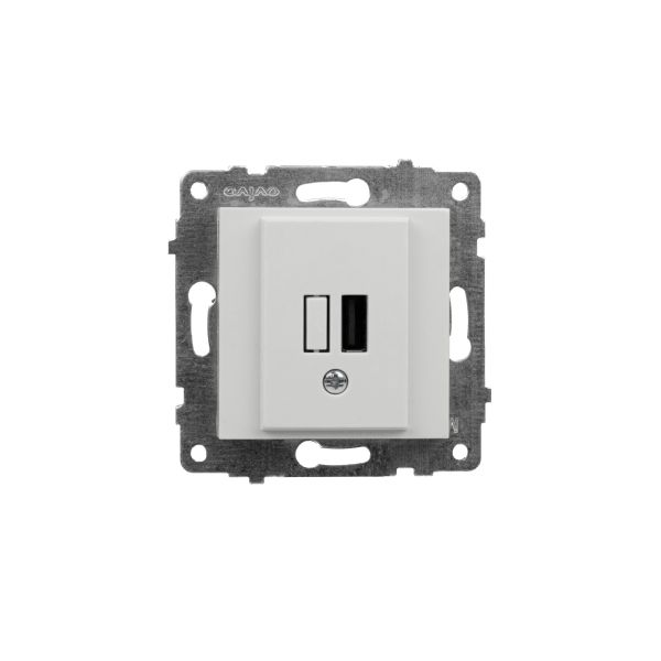 Механізм розетки USB Ovivo Grano білої
