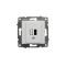 Механізм розетки USB Ovivo Grano білої