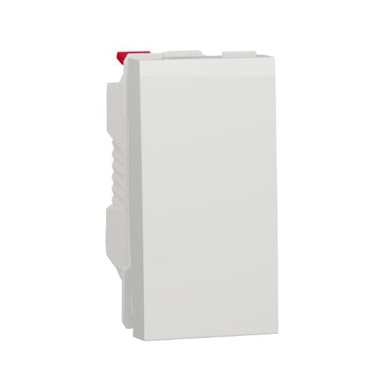 NU310118 Вимикач 1-клавішний схема 1, 10А, 1 модуль Schneider Electric Unica New білий