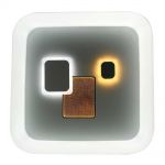 Світильник з пультом Smart LED Violux Tokio 100W 3000-6000K Квадрат 500мм