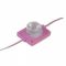 Светодиодный модуль инжекторный 12V SMD3030 1,5Вт 1 диод IP65 Standart розовый