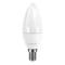 Світлодіодна LED лампа свічка MAXUS C37 CL-F 4W яскраве світло 220V E14 (1-LED-5312)