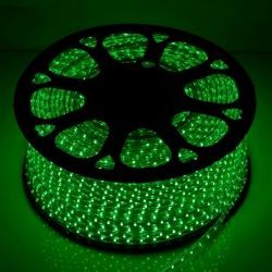 Светодиодная LED лента 220V SMD2835 120 IP67 зеленый