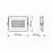 LED прожектор VIDEX F2e 50W 5000K
