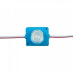 Светодиодный модуль инжекторный 12V SMD3030 1,5Вт 1 диод IP65 Standart синий