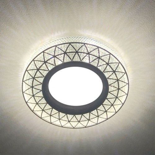 Встроенный светильник Feron CD832 с LED подсветкой